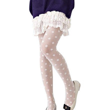 Sexy stockings 2017 Women Sexy Sheer Lace Big Dot Pantyhose Stockings Tights Dots Black White