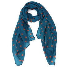 JECKSION 2016 women scarf Long Wrap Shawl Polka Dot Chiffon Scarf Scarves Stole #LN