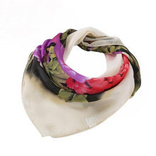 Feitong Fashion Chiffon Square Scarf For Women 60*60cm Flower Printing Profession Head Wrap Kerchief Neck Shawl hijab scarf