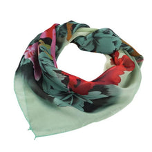Feitong Fashion Chiffon Square Scarf For Women 60*60cm Flower Printing Profession Head Wrap Kerchief Neck Shawl hijab scarf
