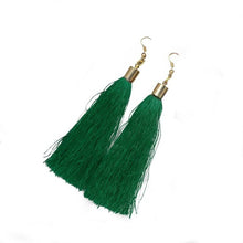 2016 new arrival Bohemian Earrings Women Long Tassel Fringe Boho Dangle Earrings Alloy Wire Earrings accessories ornamentation