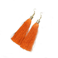 2016 new arrival Bohemian Earrings Women Long Tassel Fringe Boho Dangle Earrings Alloy Wire Earrings accessories ornamentation