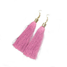 2016 new arrival Bohemian Earrings Women Long Tassel Fringe Boho Dangle Earrings Alloy Wire Earrings accessories ornamentation