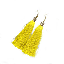 2016 new arrival Bohemian Earrings Women Long Tassel Fringe Boho Dangle Earrings Alloy Wire Earrings accessories ornamentation