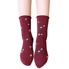 Feitong Free Size Socks Christmas Women Girl Casual Santa Claus Socks Cute Unisex Soft Cotton Breathable Warm Socks calcetines