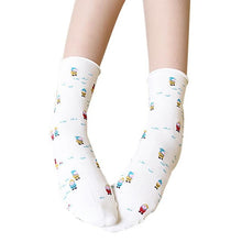 Feitong Free Size Socks Christmas Women Girl Casual Santa Claus Socks Cute Unisex Soft Cotton Breathable Warm Socks calcetines