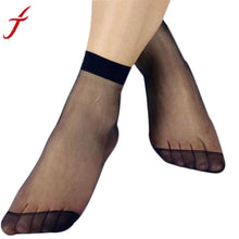 JECKSION Superhot-(20PCS=10PAIRS=1 LOT )Crystal Silk Ultra-thin Transparent Women Short Socks Free Shipping #YYW
