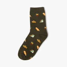 Feitong 1 Pair Funny Socks Cute long happy Socks Women Girl Casual Comfortable Character Print Cotton Cat Socks calcetines mujer