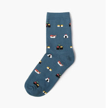 Feitong 1 Pair Funny Socks Cute long happy Socks Women Girl Casual Comfortable Character Print Cotton Cat Socks calcetines mujer