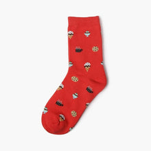 Feitong 1 Pair Funny Socks Cute long happy Socks Women Girl Casual Comfortable Character Print Cotton Cat Socks calcetines mujer