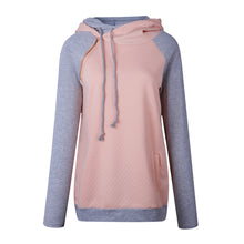 Women's Funnel Neck Collar Oblique Zipper Casual Tunic Long Sleeve Hoodie Pullover Sweatshirt for Autumn Winter