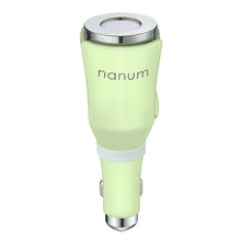 Car Aroma Diffuser Car Aromatherapy Mat Diffuser with Dual Power USB Car Charger 5-Color Selection