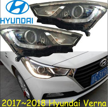 HID,2017~2018,Car Styling,verna Headlight,Solaris,accent,Elantra,Genesis,i10,i20,santa fe,tucson,veracruz,lantra;verna head lamp