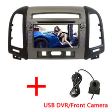 7'' Quad Core 2GB RAM Android 7.1.2 WiFi BT 4G Car multimedia player GPS Capacitive Screen For Hyundai SANTA FE 3 Hole 2006-2012