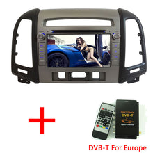 7'' Quad Core 2GB RAM Android 7.1.2 WiFi BT 4G Car multimedia player GPS Capacitive Screen For Hyundai SANTA FE 3 Hole 2006-2012
