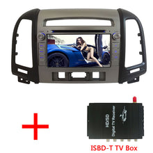 7'' Quad Core 2GB RAM Android 7.1.2 WiFi BT 4G Car multimedia player GPS Capacitive Screen For Hyundai SANTA FE 3 Hole 2006-2012