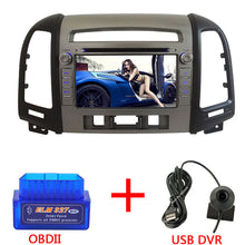 7'' Quad Core 2GB RAM Android 7.1.2 WiFi BT 4G Car multimedia player GPS Capacitive Screen For Hyundai SANTA FE 3 Hole 2006-2012