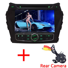 8'' Android 7.1 Quad Core 2GB RAM 2 Din HD Car Stereo DVD Player Bluetooth USB/TF FM For Hyundai IX45/Santa FE 2013-2016