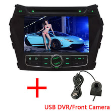 8'' Android 7.1 Quad Core 2GB RAM 2 Din HD Car Stereo DVD Player Bluetooth USB/TF FM For Hyundai IX45/Santa FE 2013-2016
