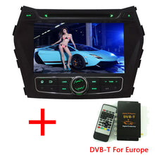 8'' Android 7.1 Quad Core 2GB RAM 2 Din HD Car Stereo DVD Player Bluetooth USB/TF FM For Hyundai IX45/Santa FE 2013-2016