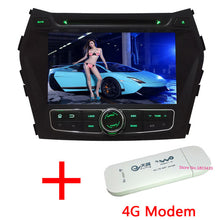 8'' Android 7.1 Quad Core 2GB RAM 2 Din HD Car Stereo DVD Player Bluetooth USB/TF FM For Hyundai IX45/Santa FE 2013-2016