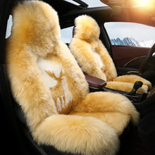 car seat cover covers auto accessories fur wool warm for hyundai accent elantra santa fe solaris sonata tucson 2017 2016 2015